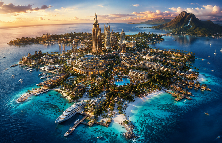 The cities of islands